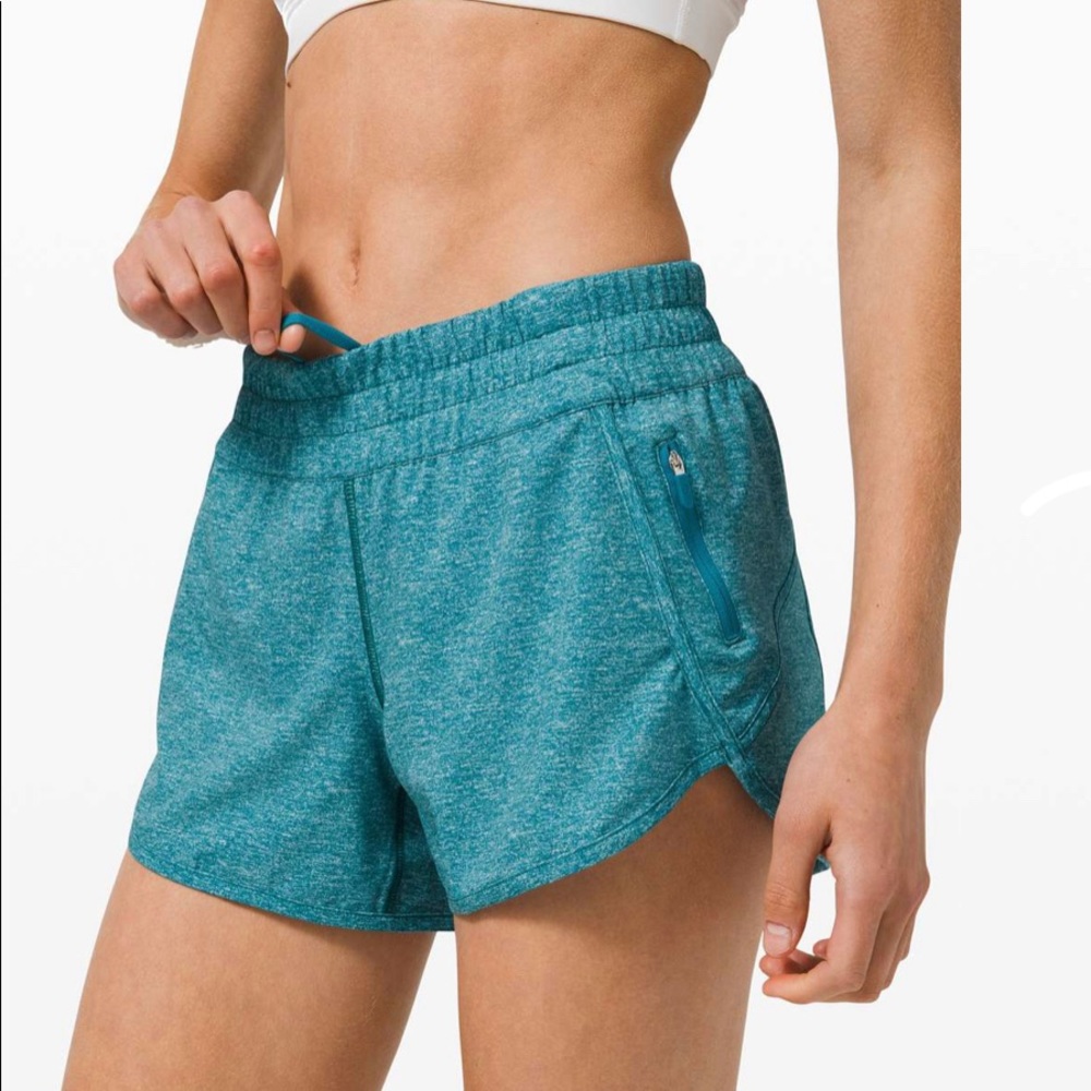 lululemon athletica Teal Athletic Shorts